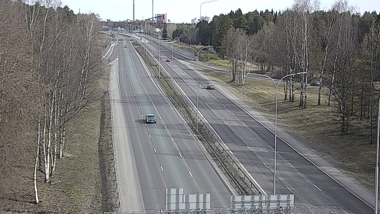 Kelikamerat Kuva Tie 4 Oulu, Kontinkangas, Oulu, Pohjois-Pohjanmaa