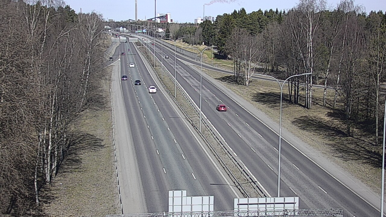 Kelikamerat Kuva Tie 4 Oulu, Kontinkangas, Oulu, Pohjois-Pohjanmaa