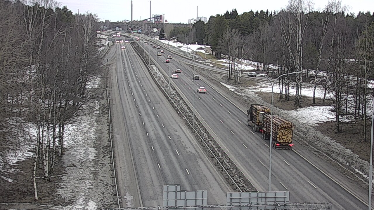 Kelikamerat Kuva Tie 4 Oulu, Kontinkangas, Oulu, Pohjois-Pohjanmaa