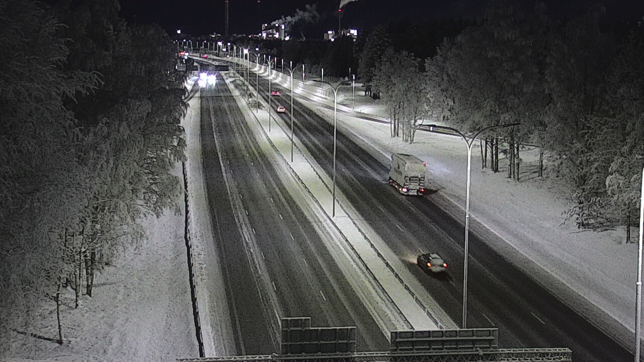 Kelikamerat Kuva Tie 4 Oulu, Kontinkangas, Oulu, Pohjois-Pohjanmaa