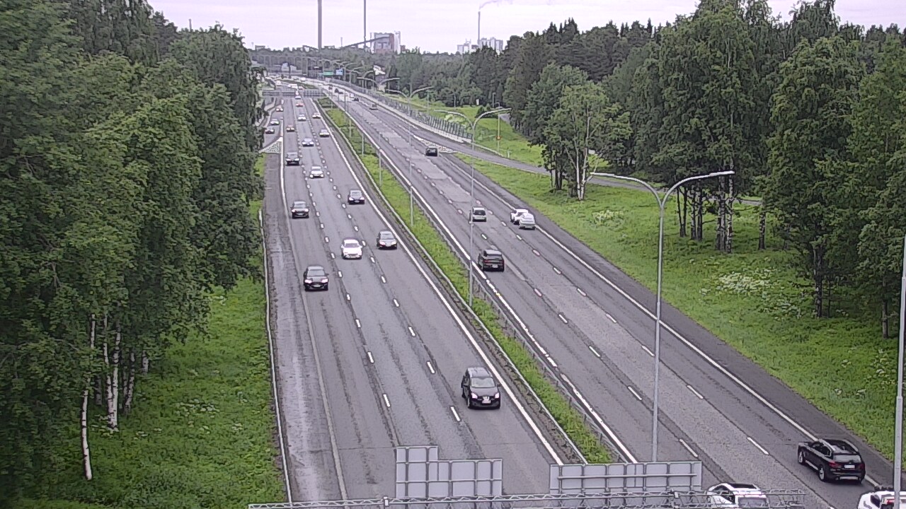 Kelikamerat Kuva Tie 4 Oulu, Kontinkangas, Oulu, Pohjois-Pohjanmaa