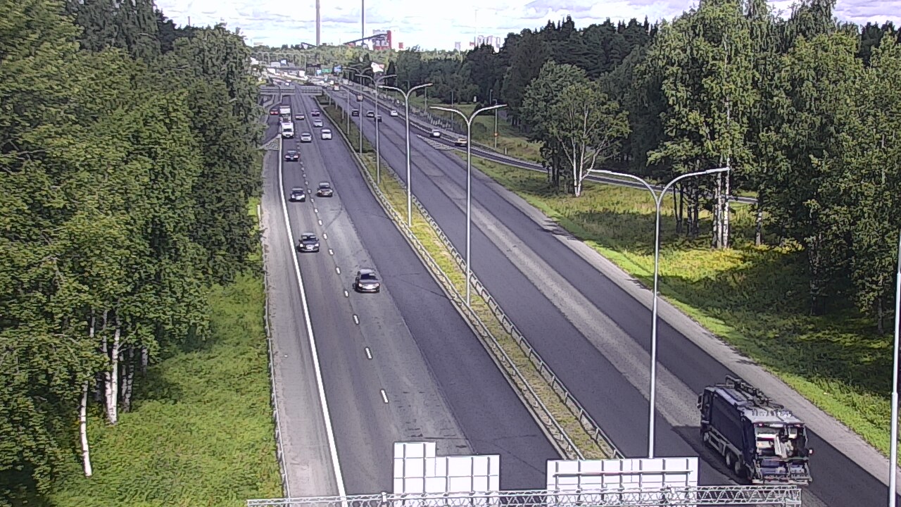 Kelikamerat Kuva Tie 4 Oulu, Kontinkangas, Oulu, Pohjois-Pohjanmaa