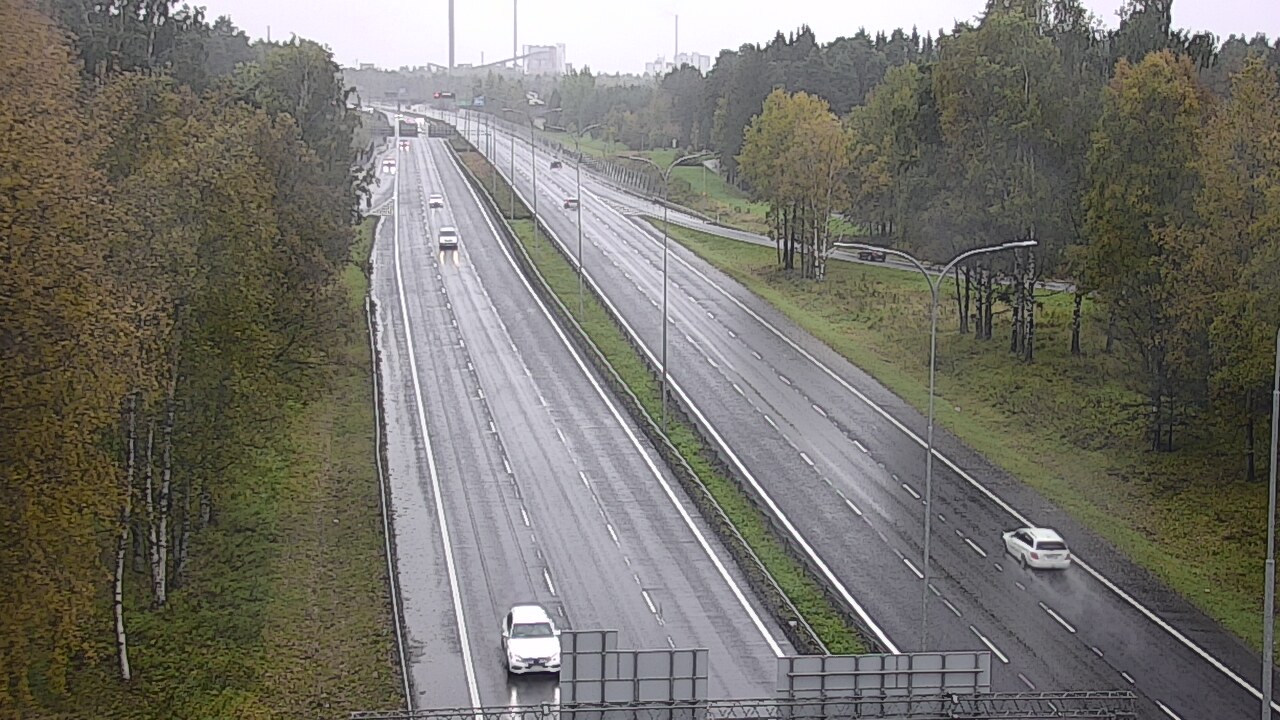 Weather Camera Image Road 4 Oulu, Kontinkangas, Oulu, Pohjois-Pohjanmaa