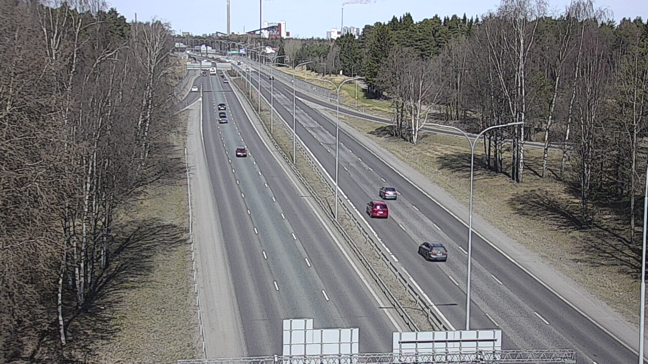 Kelikamerat Kuva Tie 4 Oulu, Kontinkangas, Oulu, Pohjois-Pohjanmaa