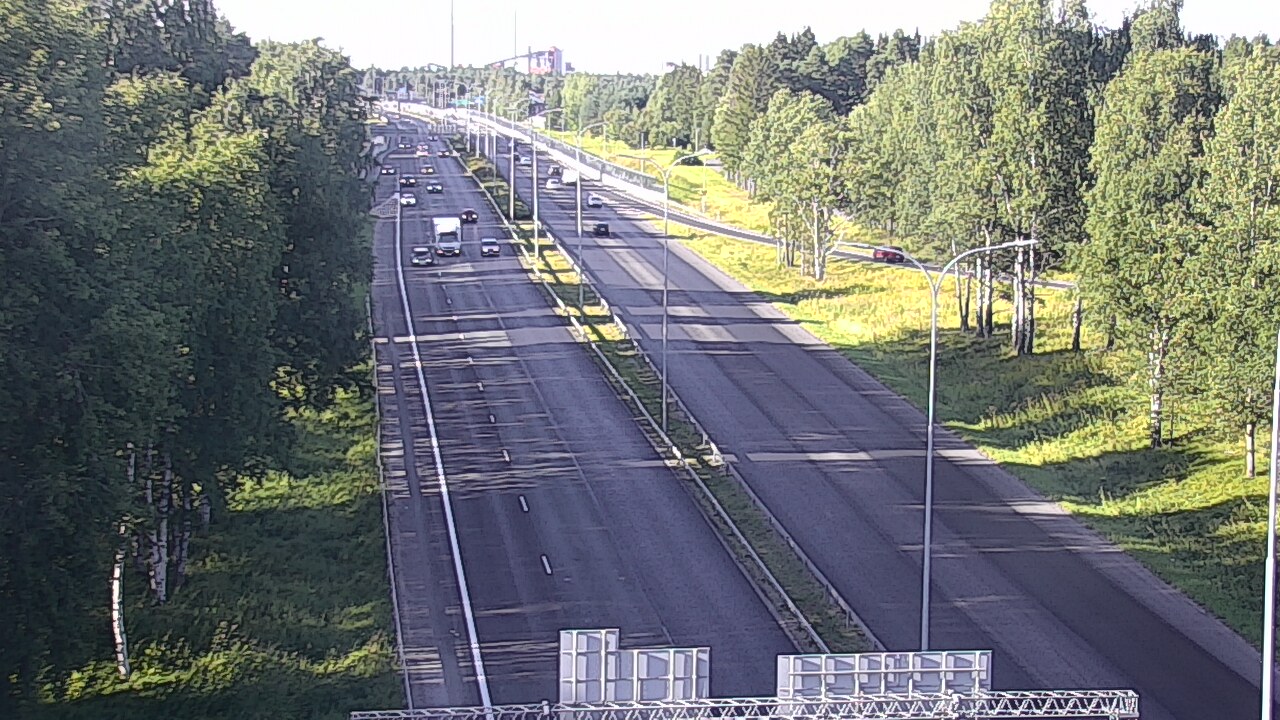 Kelikamerat Kuva Tie 4 Oulu, Kontinkangas, Oulu, Pohjois-Pohjanmaa