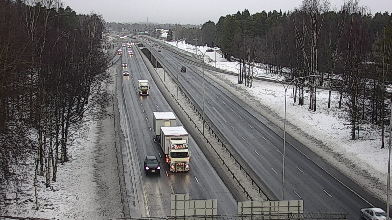 Weather Camera Image Road 4 Oulu, Kontinkangas, Oulu, Pohjois-Pohjanmaa