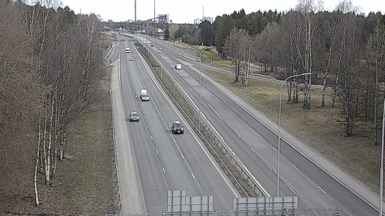 Kelikamerat Kuva Tie 4 Oulu, Kontinkangas, Oulu, Pohjois-Pohjanmaa