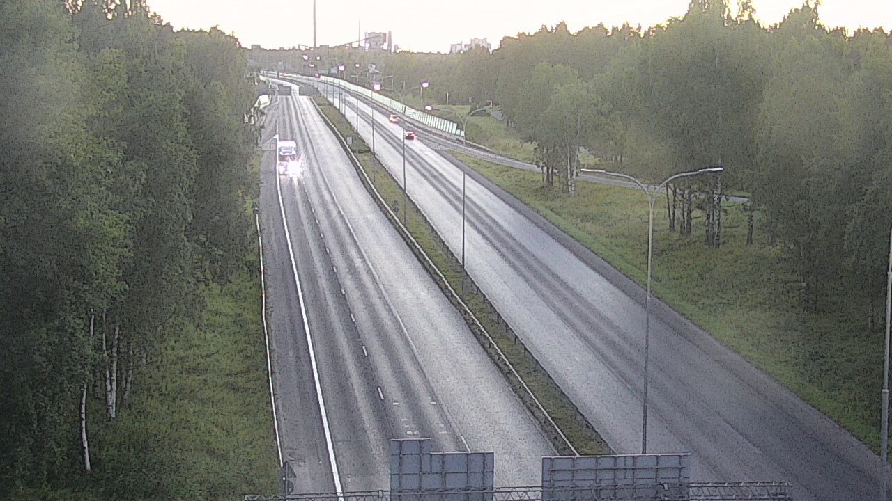 Kelikamerat Kuva Tie 4 Oulu, Kontinkangas, Oulu, Pohjois-Pohjanmaa