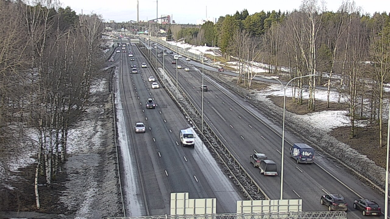 Kelikamerat Kuva Tie 4 Oulu, Kontinkangas, Oulu, Pohjois-Pohjanmaa