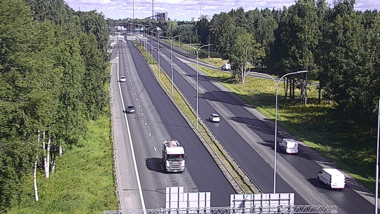 Kelikamerat Kuva Tie 4 Oulu, Kontinkangas, Oulu, Pohjois-Pohjanmaa