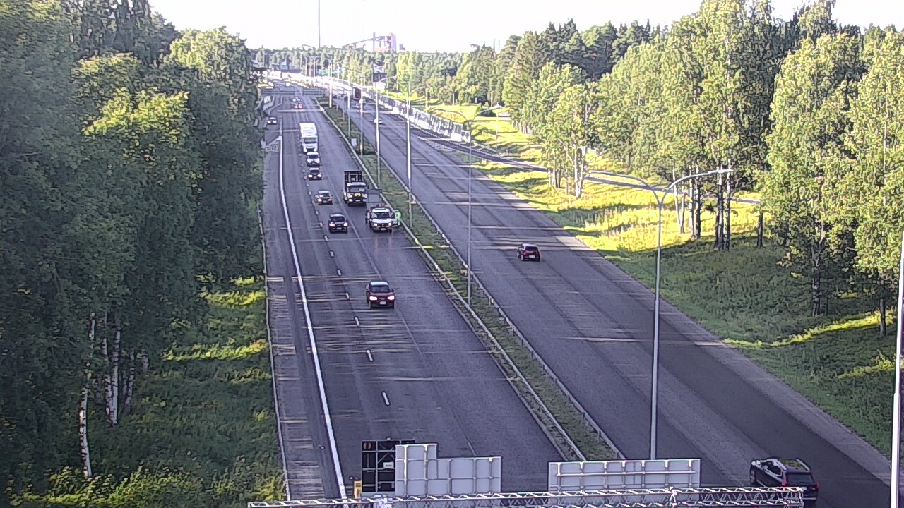 Kelikamerat Kuva Tie 4 Oulu, Kontinkangas, Oulu, Pohjois-Pohjanmaa