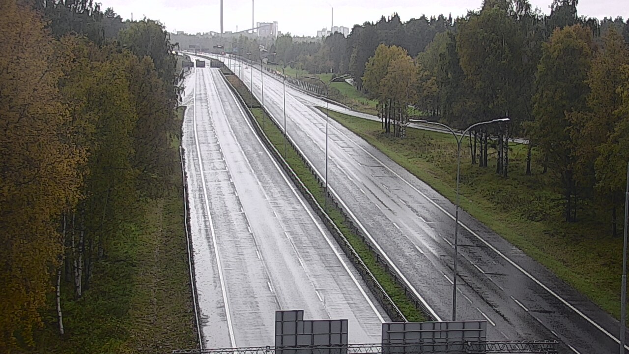 Weather Camera Image Väg 4 Uleåborg, Kontinkangas, Oulu, Pohjois-Pohjanmaa