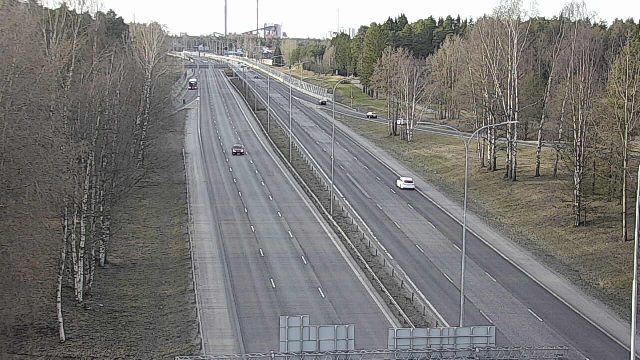 Kelikamerat Kuva Tie 4 Oulu, Kontinkangas, Oulu, Pohjois-Pohjanmaa