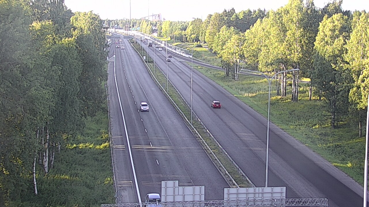 Kelikamerat Kuva Tie 4 Oulu, Kontinkangas, Oulu, Pohjois-Pohjanmaa