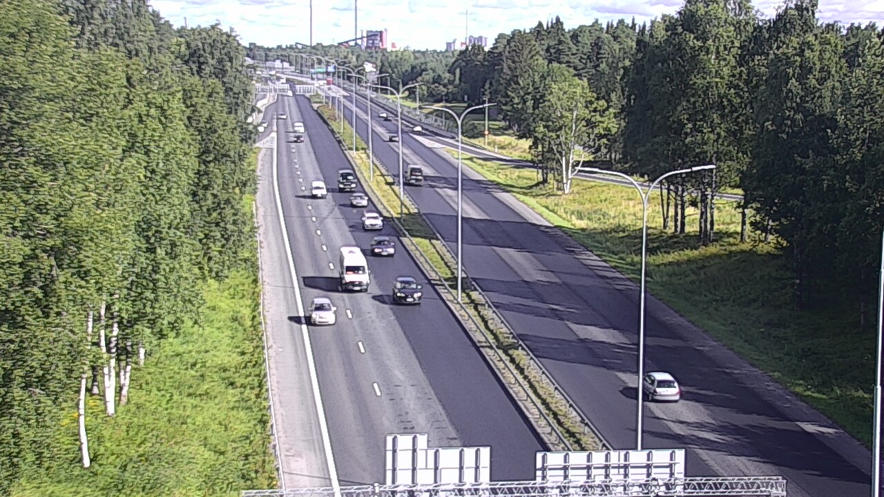 Kelikamerat Kuva Tie 4 Oulu, Kontinkangas, Oulu, Pohjois-Pohjanmaa