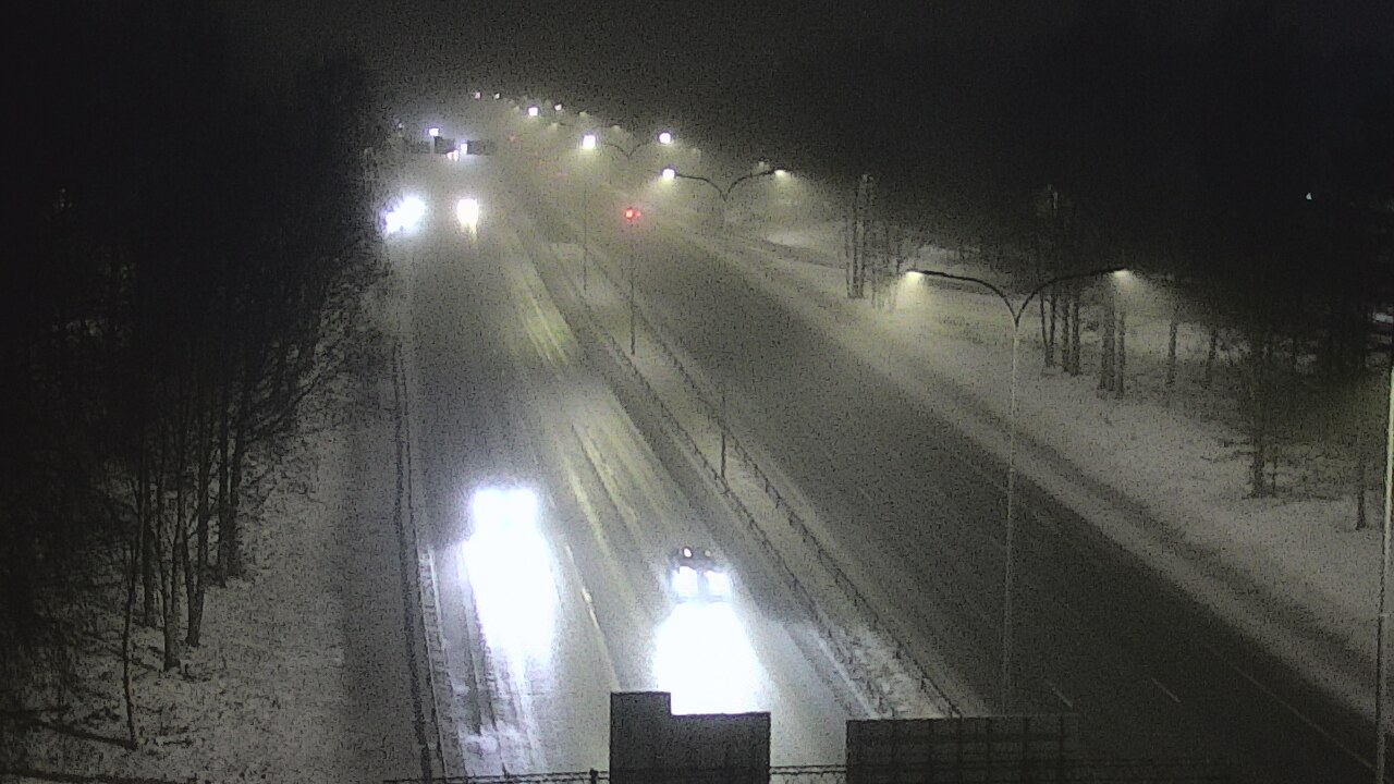 Weather Camera Image Road 4 Oulu, Kontinkangas, Oulu, Pohjois-Pohjanmaa