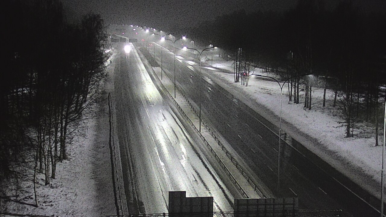 Weather Camera Image Road 4 Oulu, Kontinkangas, Oulu, Pohjois-Pohjanmaa