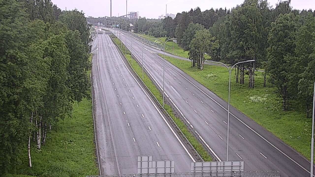 Kelikamerat Kuva Tie 4 Oulu, Kontinkangas, Oulu, Pohjois-Pohjanmaa