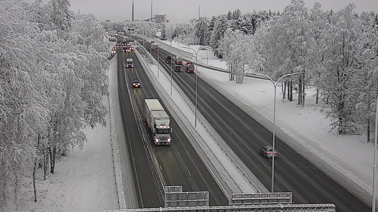 Kelikamerat Kuva Tie 4 Oulu, Kontinkangas, Oulu, Pohjois-Pohjanmaa