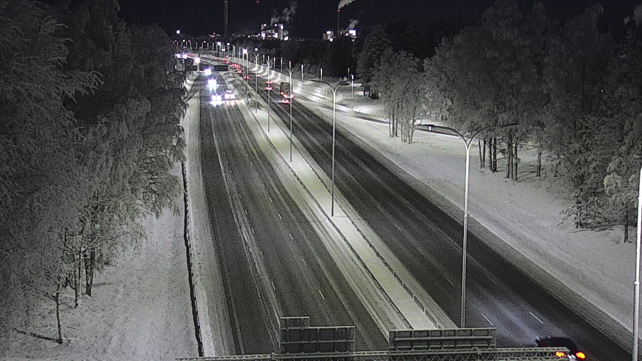 Kelikamerat Kuva Tie 4 Oulu, Kontinkangas, Oulu, Pohjois-Pohjanmaa