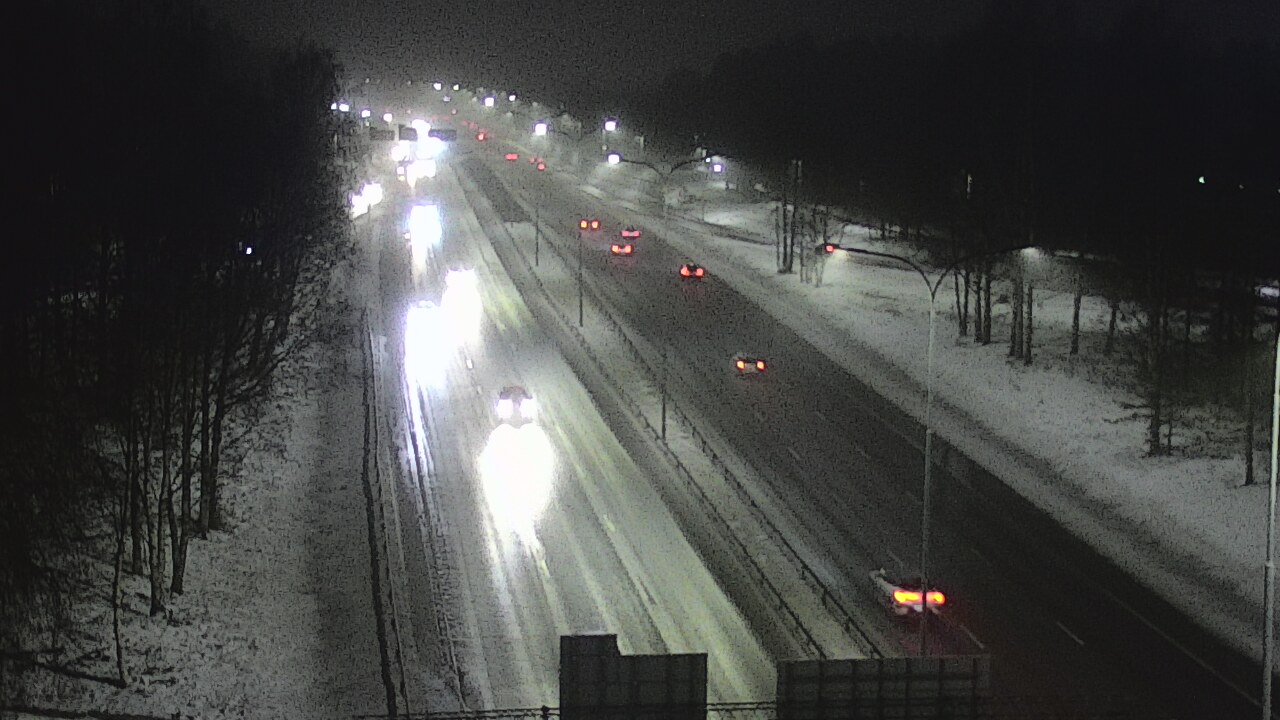 Weather Camera Image Road 4 Oulu, Kontinkangas, Oulu, Pohjois-Pohjanmaa