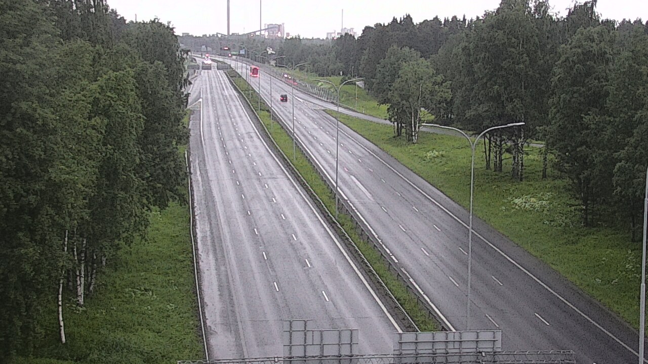 Kelikamerat Kuva Tie 4 Oulu, Kontinkangas, Oulu, Pohjois-Pohjanmaa