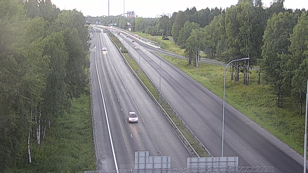 Kelikamerat Kuva Tie 4 Oulu, Kontinkangas, Oulu, Pohjois-Pohjanmaa