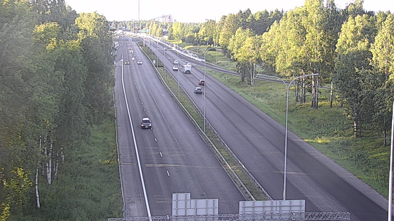 Kelikamerat Kuva Tie 4 Oulu, Kontinkangas, Oulu, Pohjois-Pohjanmaa