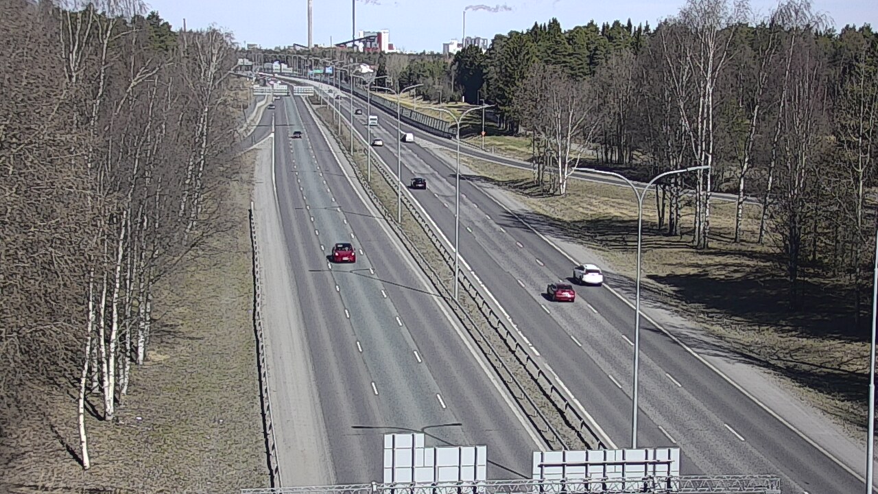 Kelikamerat Kuva Tie 4 Oulu, Kontinkangas, Oulu, Pohjois-Pohjanmaa