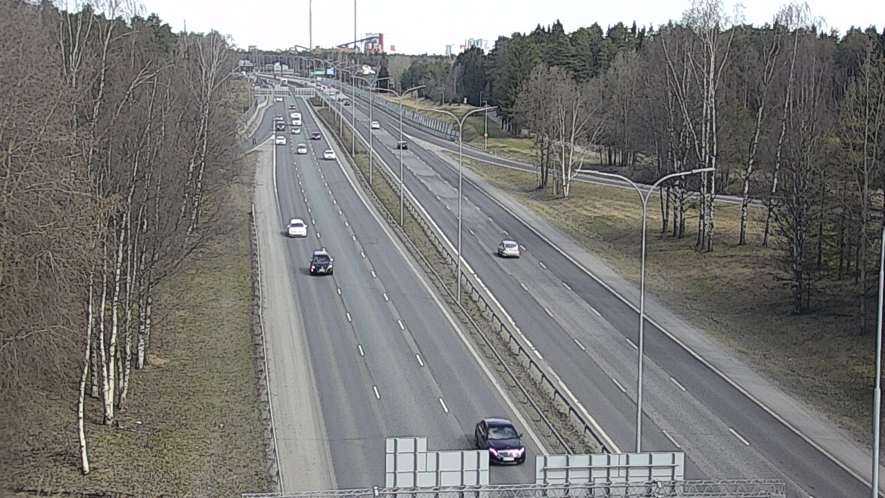 Kelikamerat Kuva Tie 4 Oulu, Kontinkangas, Oulu, Pohjois-Pohjanmaa