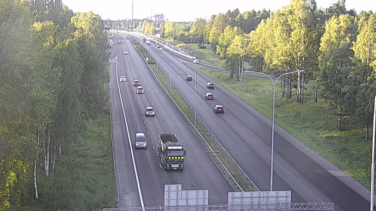 Kelikamerat Kuva Tie 4 Oulu, Kontinkangas, Oulu, Pohjois-Pohjanmaa