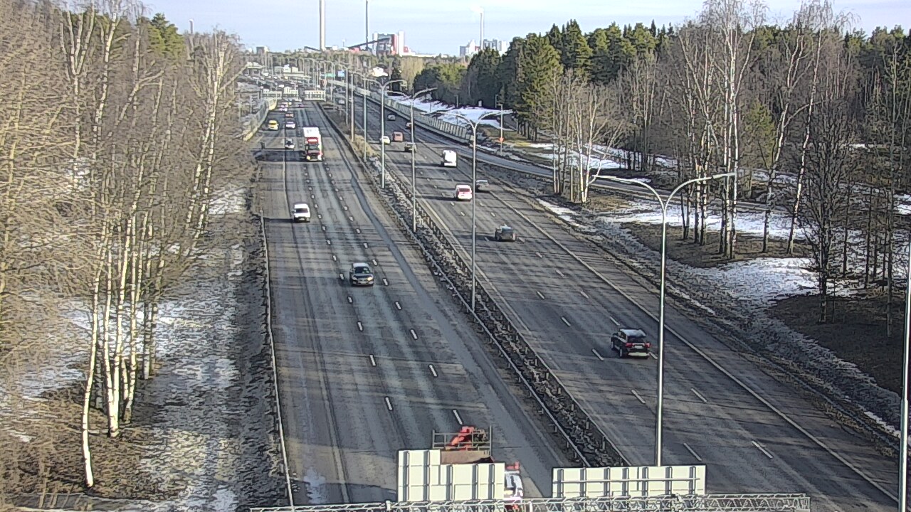 Kelikamerat Kuva Tie 4 Oulu, Kontinkangas, Oulu, Pohjois-Pohjanmaa