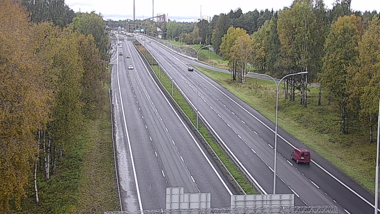 Kelikamerat Kuva Tie 4 Oulu, Kontinkangas, Oulu, Pohjois-Pohjanmaa