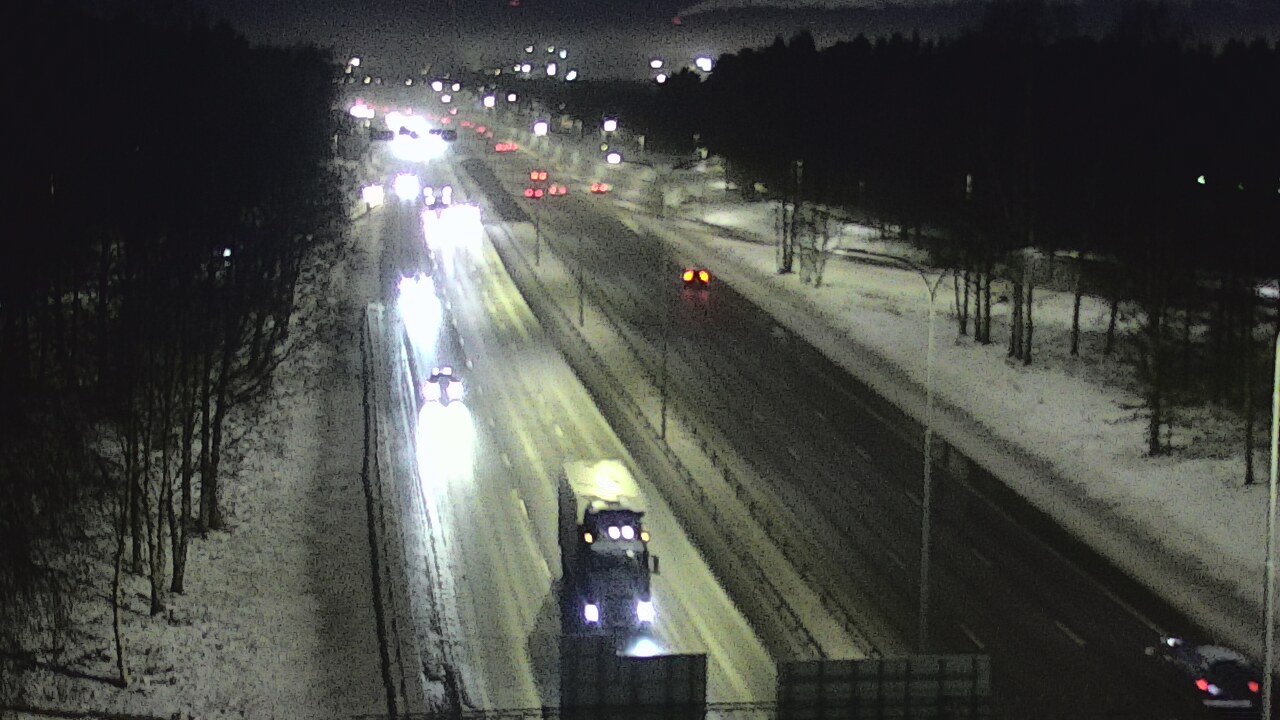 Weather Camera Image Road 4 Oulu, Kontinkangas, Oulu, Pohjois-Pohjanmaa