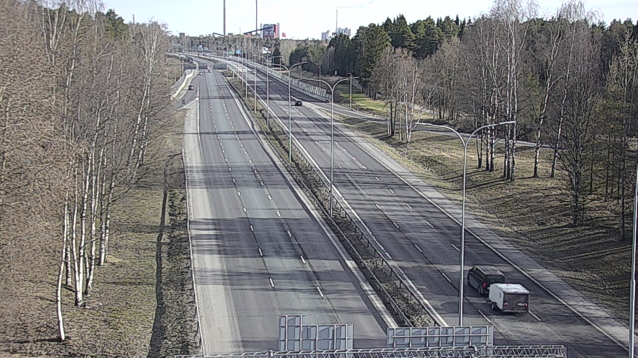 Kelikamerat Kuva Tie 4 Oulu, Kontinkangas, Oulu, Pohjois-Pohjanmaa