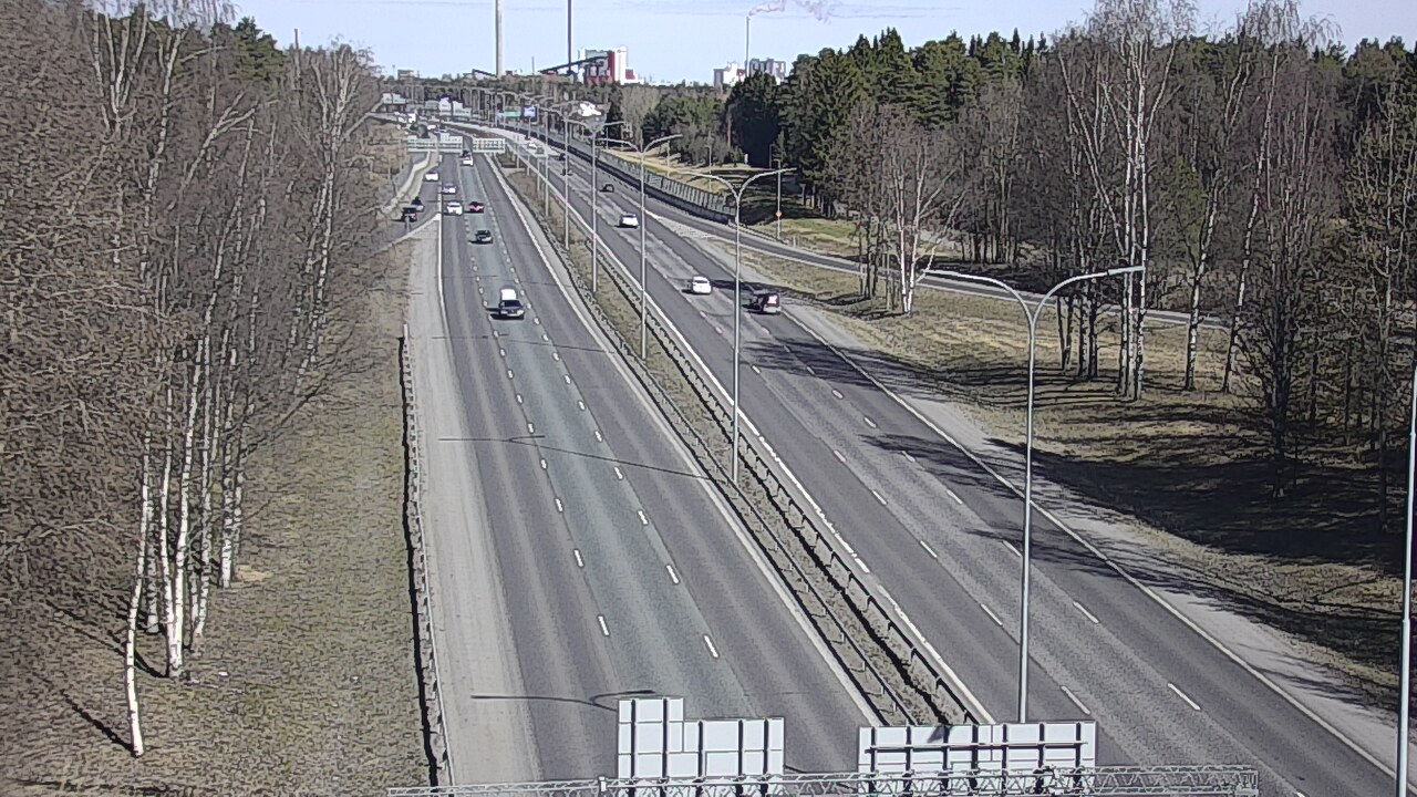 Kelikamerat Kuva Tie 4 Oulu, Kontinkangas, Oulu, Pohjois-Pohjanmaa