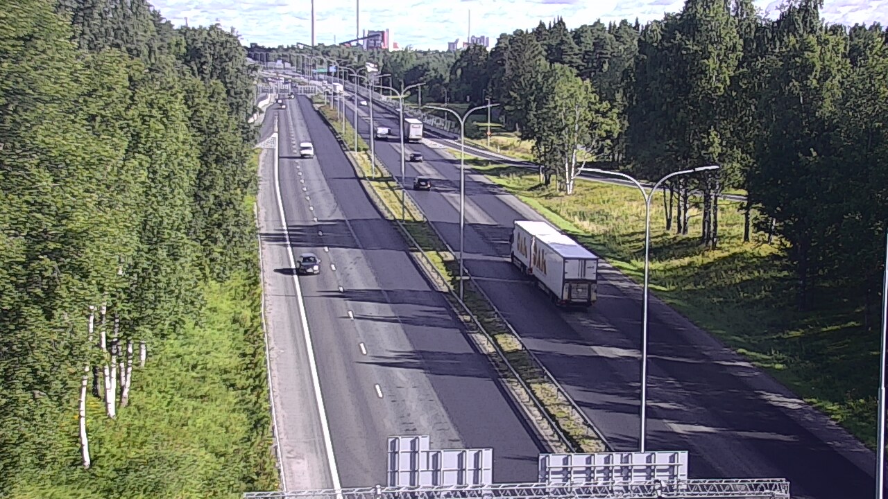 Kelikamerat Kuva Tie 4 Oulu, Kontinkangas, Oulu, Pohjois-Pohjanmaa