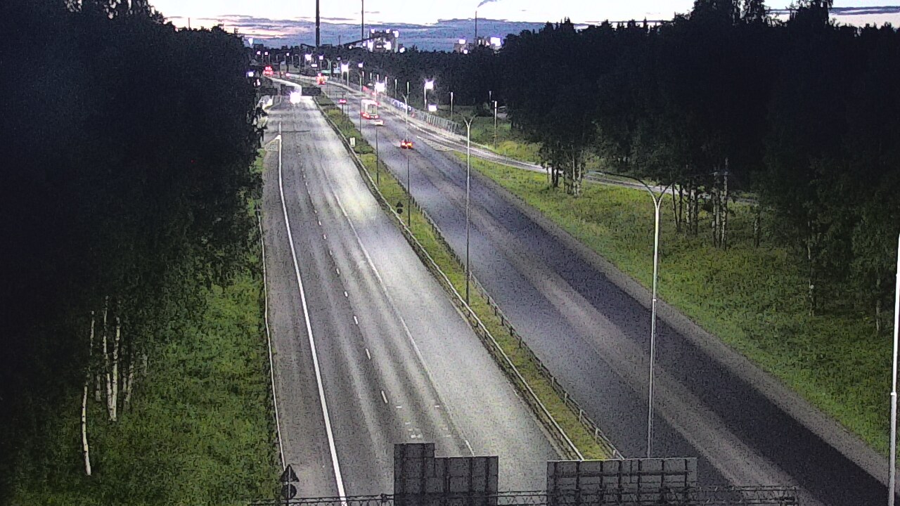 Kelikamerat Kuva Tie 4 Oulu, Kontinkangas, Oulu, Pohjois-Pohjanmaa