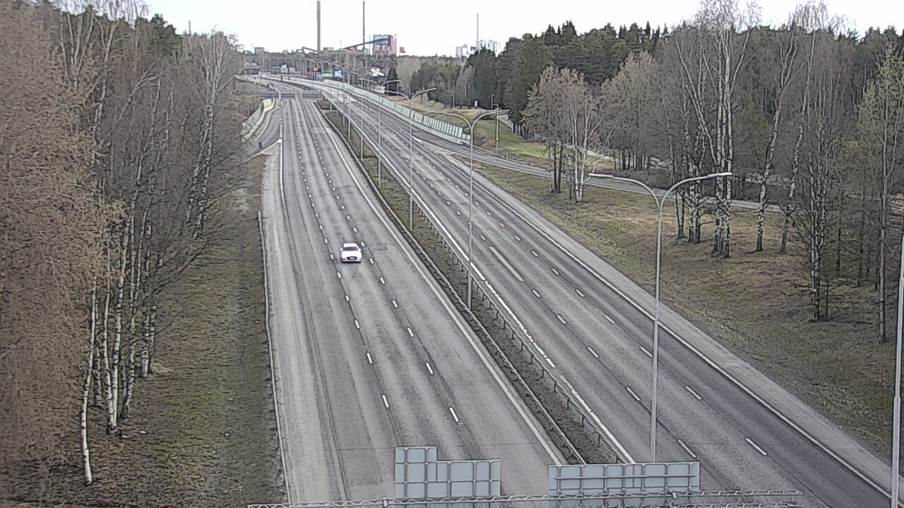 Kelikamerat Kuva Tie 4 Oulu, Kontinkangas, Oulu, Pohjois-Pohjanmaa