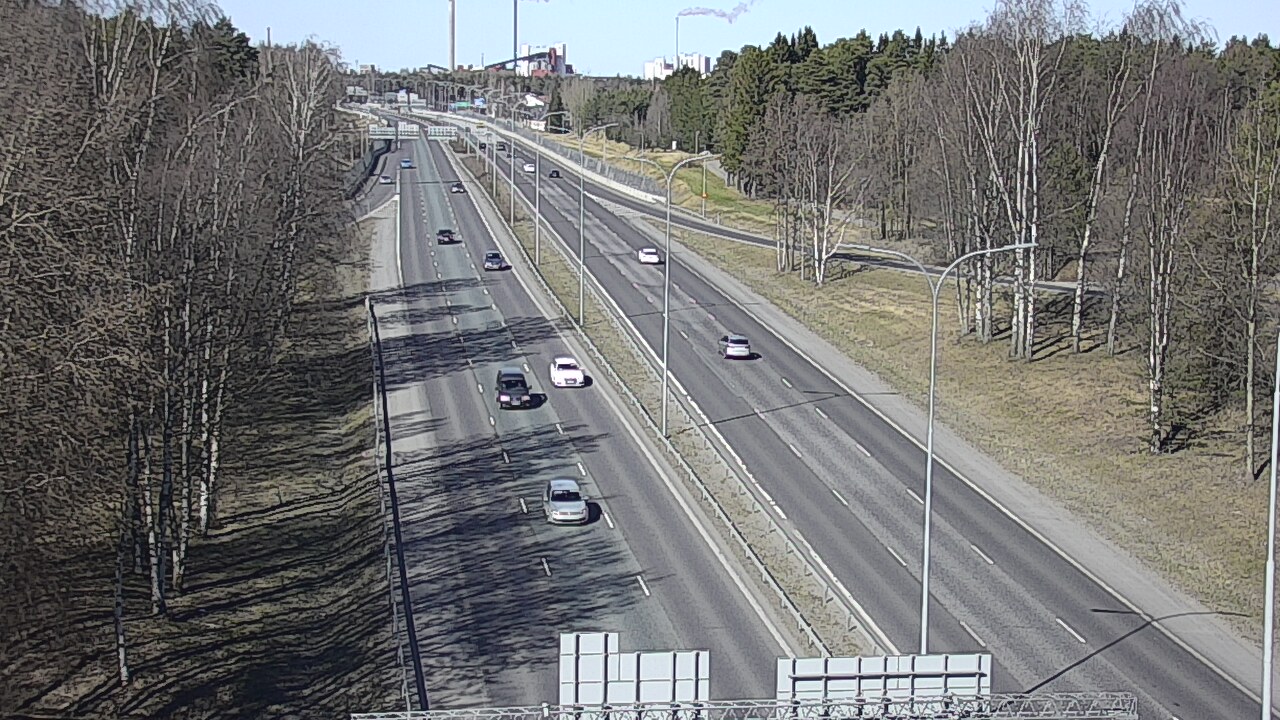 Kelikamerat Kuva Tie 4 Oulu, Kontinkangas, Oulu, Pohjois-Pohjanmaa