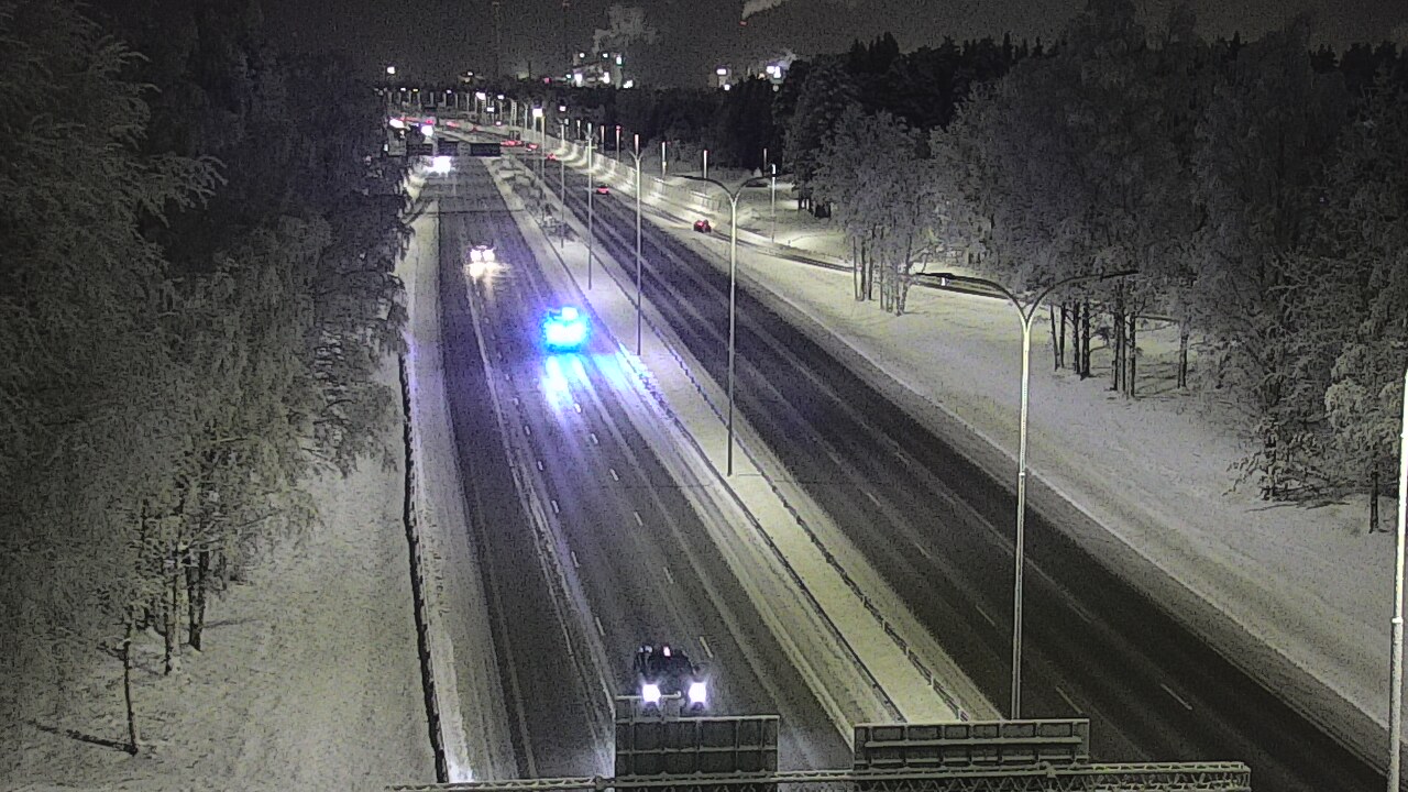 Kelikamerat Kuva Tie 4 Oulu, Kontinkangas, Oulu, Pohjois-Pohjanmaa