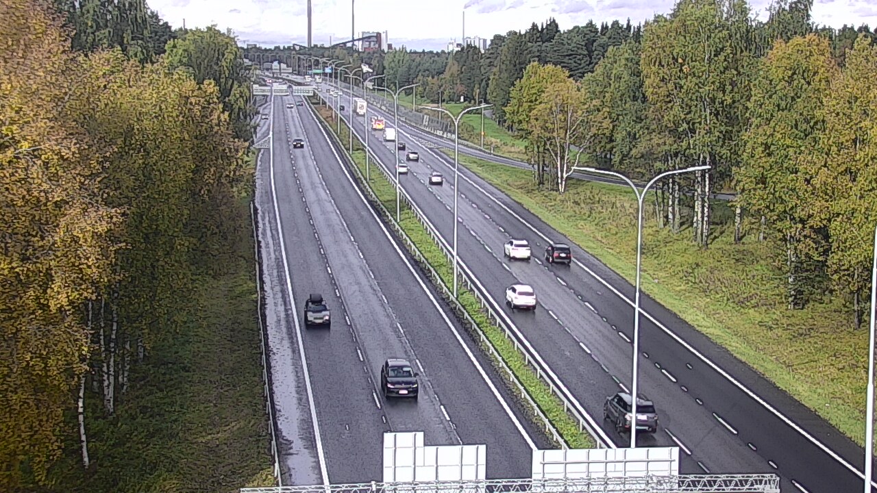 Kelikamerat Kuva Tie 4 Oulu, Kontinkangas, Oulu, Pohjois-Pohjanmaa