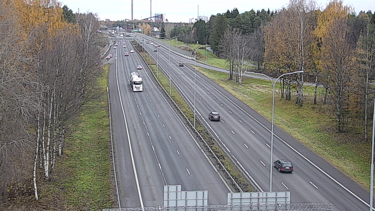 Kelikamerat Kuva Tie 4 Oulu, Kontinkangas, Oulu, Pohjois-Pohjanmaa