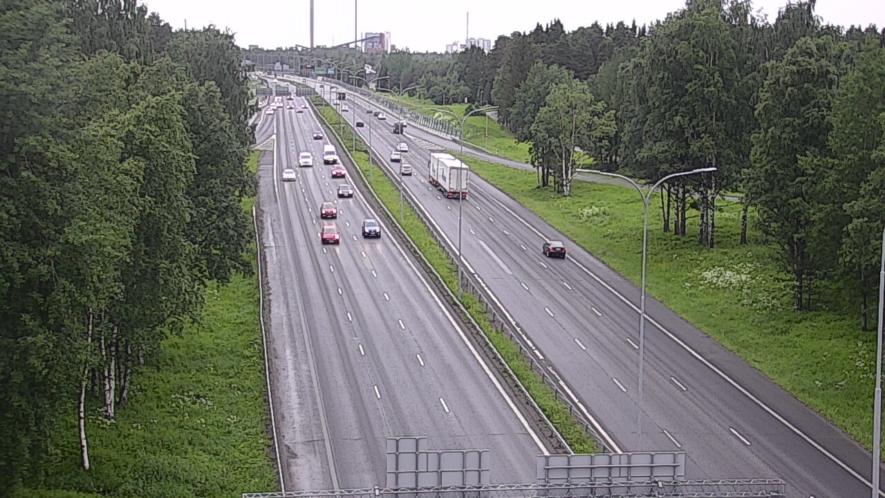 Kelikamerat Kuva Tie 4 Oulu, Kontinkangas, Oulu, Pohjois-Pohjanmaa