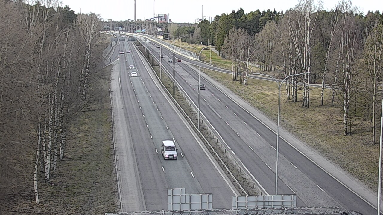 Kelikamerat Kuva Tie 4 Oulu, Kontinkangas, Oulu, Pohjois-Pohjanmaa