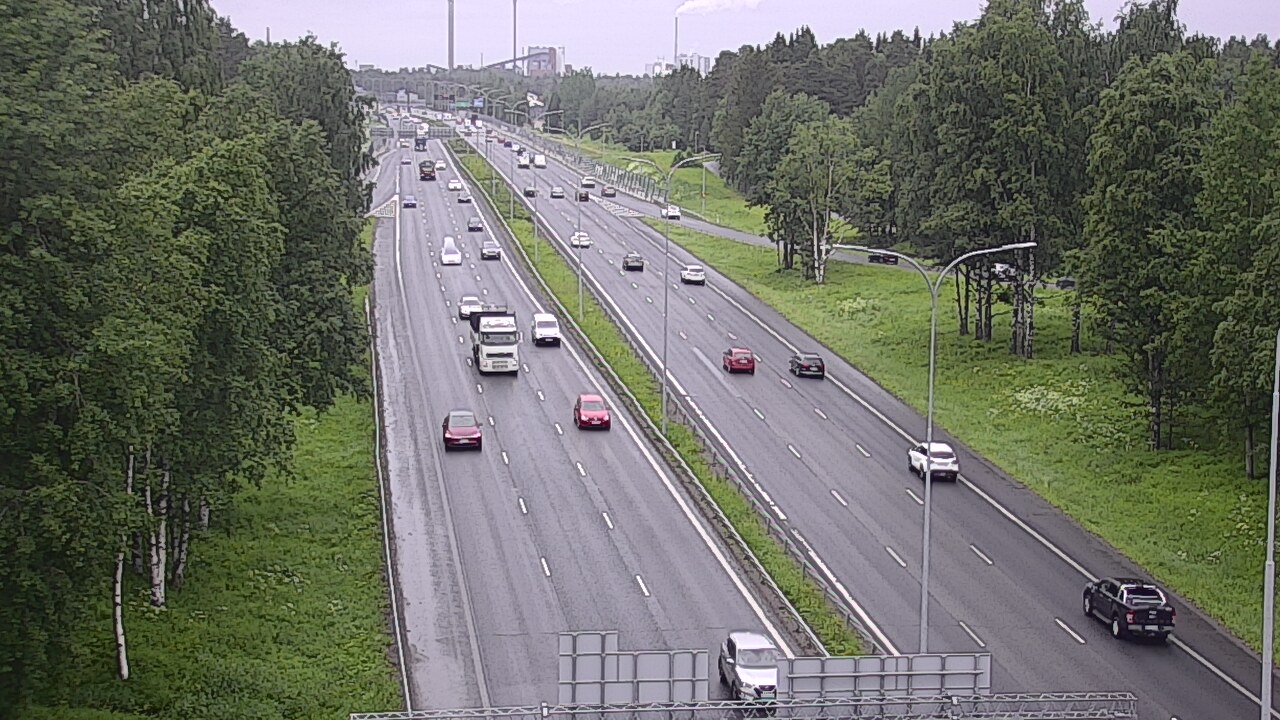 Kelikamerat Kuva Tie 4 Oulu, Kontinkangas, Oulu, Pohjois-Pohjanmaa