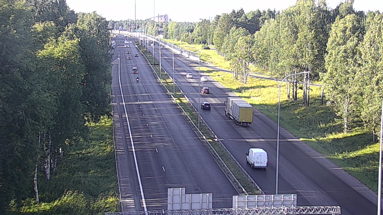 Kelikamerat Kuva Tie 4 Oulu, Kontinkangas, Oulu, Pohjois-Pohjanmaa