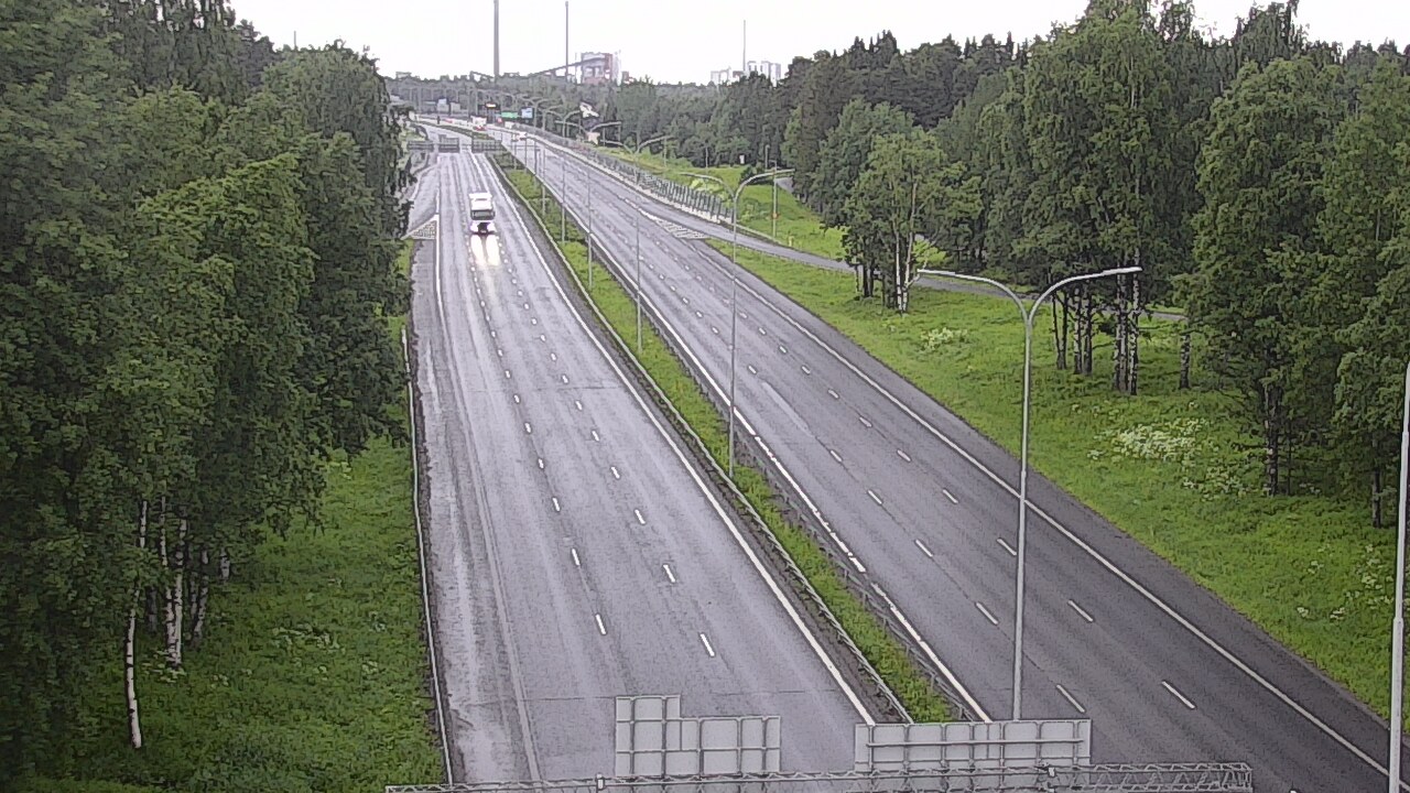 Kelikamerat Kuva Tie 4 Oulu, Kontinkangas, Oulu, Pohjois-Pohjanmaa
