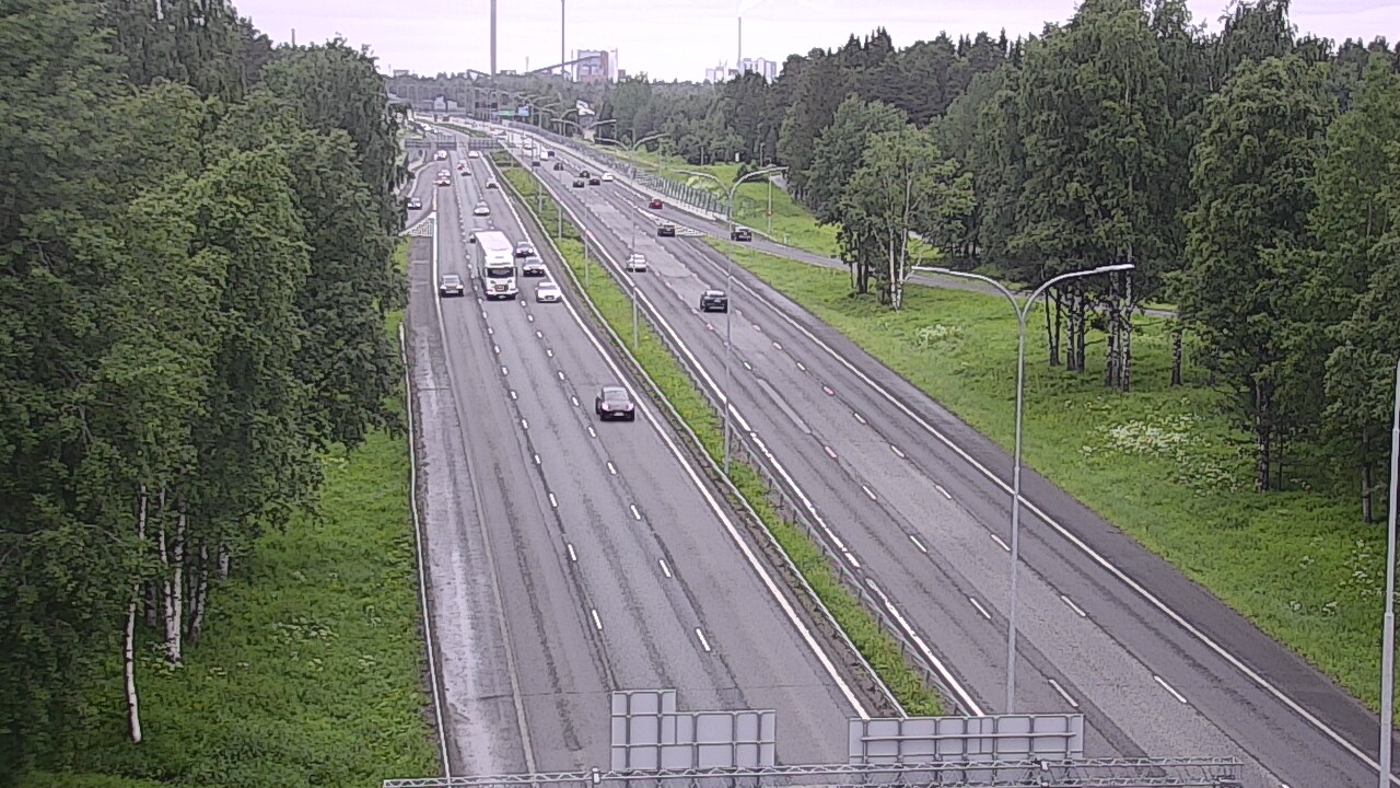 Kelikamerat Kuva Tie 4 Oulu, Kontinkangas, Oulu, Pohjois-Pohjanmaa