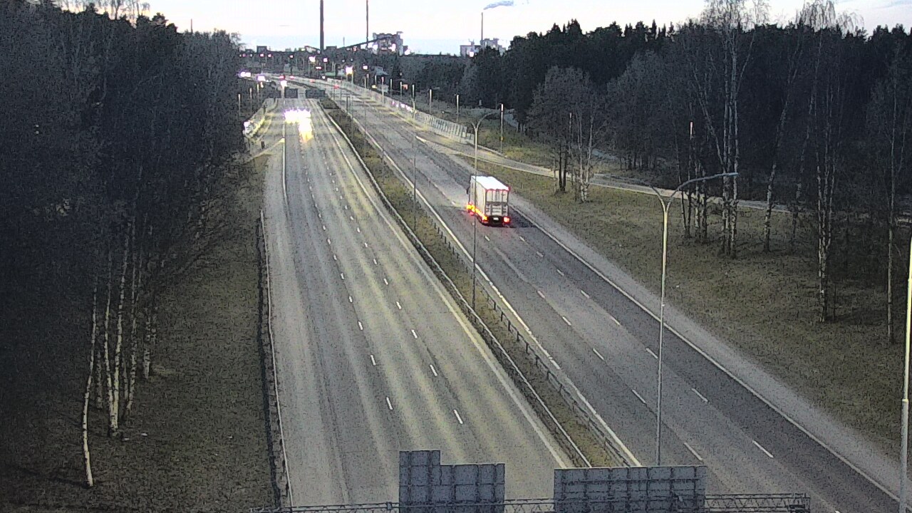 Kelikamerat Kuva Tie 4 Oulu, Kontinkangas, Oulu, Pohjois-Pohjanmaa
